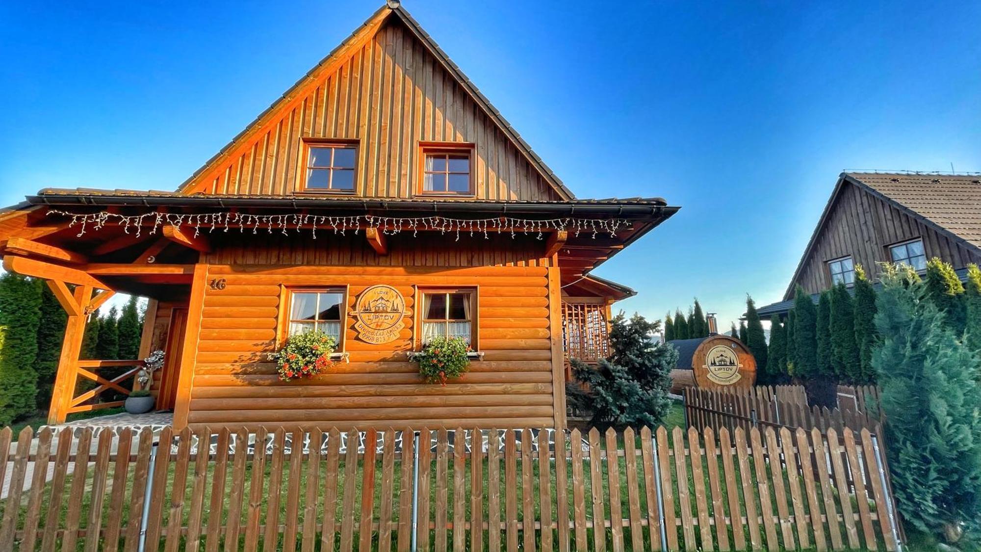 Villa Drevenička Anička - Liptovská Mara Liptovský Trnovec Exterior foto